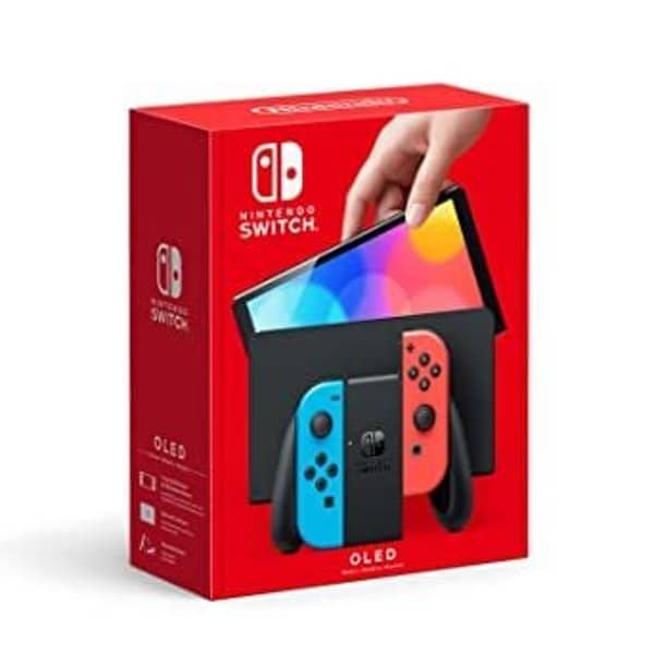 Buy Nintendo Switch OLED 64GB Neon Blue/Red International Version