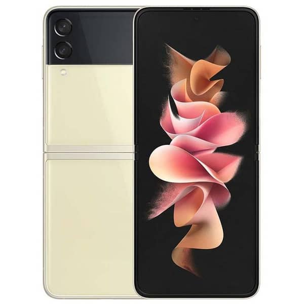 Samsung Galaxy Z Flip 3 256GB Cream 5G Dual Sim Smartphone