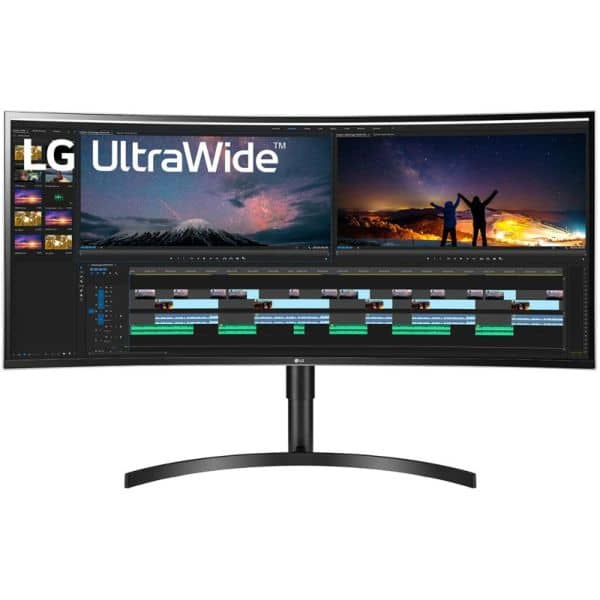 Buy LG Monitor UltraWide Curved QHD, 38inch HDR IPS Display