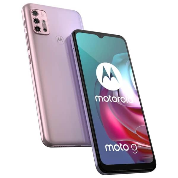 Buy Motorola Moto G30 Dual Sim Pastel Sky 6gb Ram 128gb 4g Lte