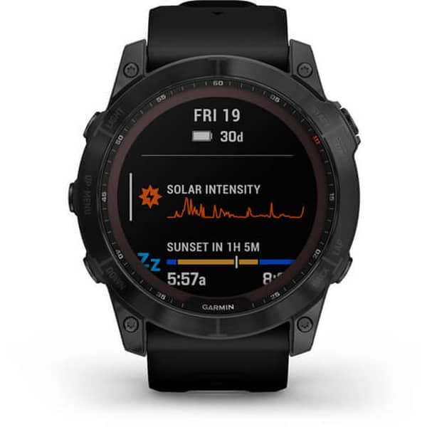 Garmin 0100254123 Fenix 7X Sapphire Solar Edition Smart Watch - Main Image