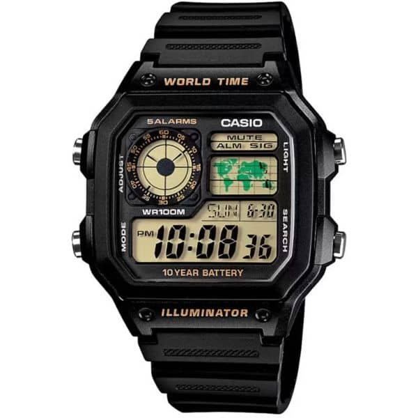 Buy Casio AE-1200WH-1BVDF Youth Men's Watch Online in UAE Sharaf DG