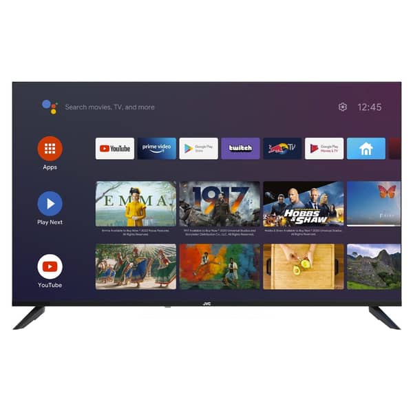 JVC 50 Inch Edgeless 4k Uhd Official Google Certified Android