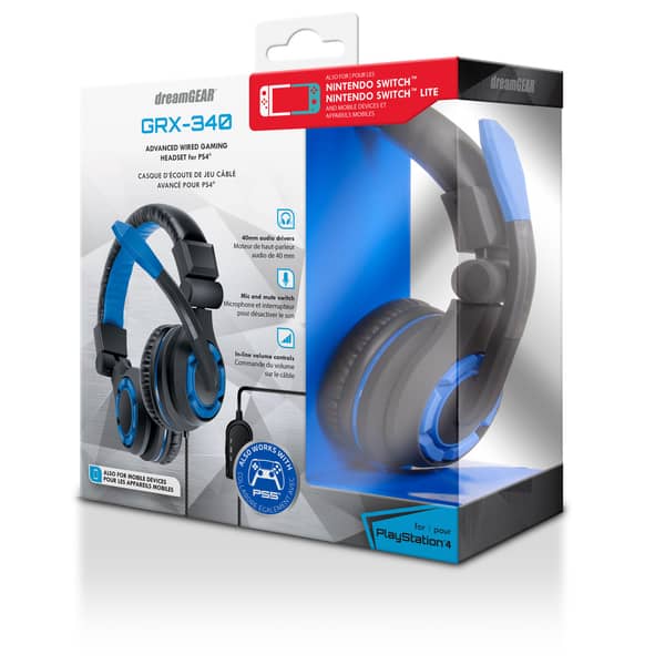 dreamGEAR GRX-340 XBOX ONE用 ゲームヘッドセット ブラック/グリーン GRX-340 for Xbox One® & Xbox Series X/S - dreamGEAR