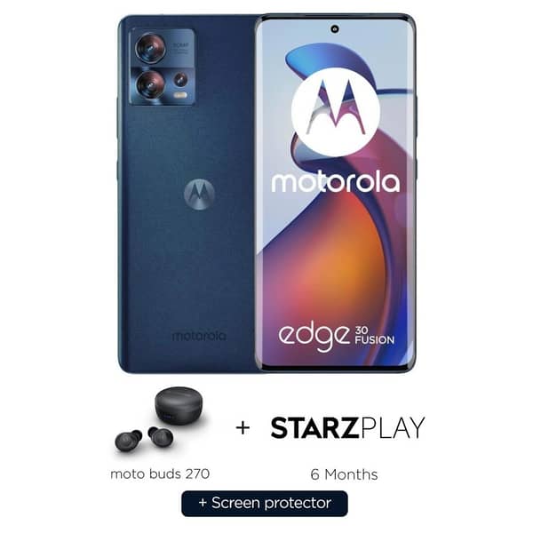Buy Motorola Edge 30 Fusion 256GB Neptune Blue 5G Dual Sim