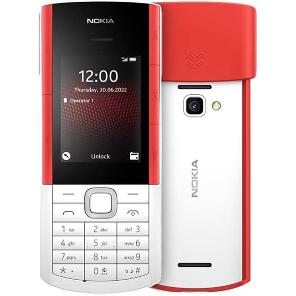 Buy Nokia 5710 XpressMusic 128MB White/Red 4G Dual Sim Smartphone