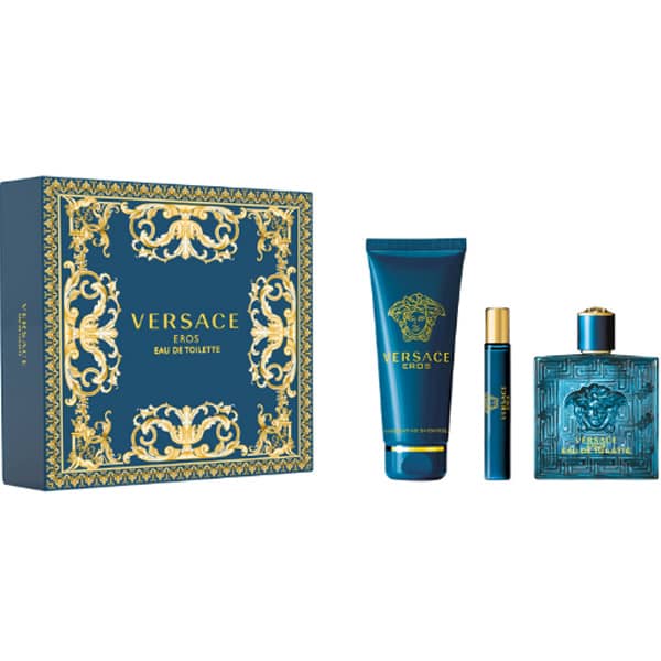 Buy Versace Eros Gift Set For Men Online in UAE | Sharaf DG