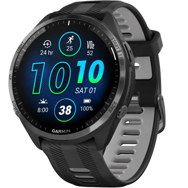 Garmin 010-02809-10 Forerunner 965 Smart Watch Carbon Grey DLC