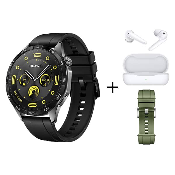 Huawei PNX-B19 Watch GT4 46mm Smart Watch Phoenix Black +