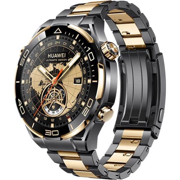 Buy Huawei Watch Ultimate Smart Watch – Gold Titanium Strap