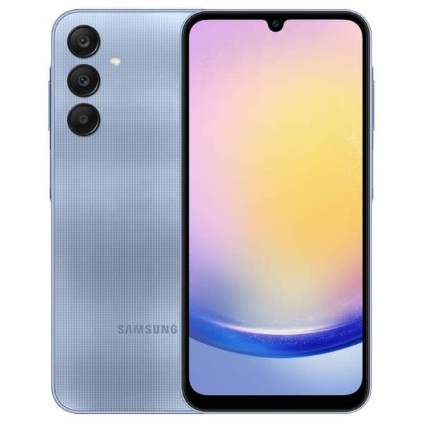 Buy Samsung A25 256GB 8GB Ram Light Blue 5G Smartphone| Sharafdg.com