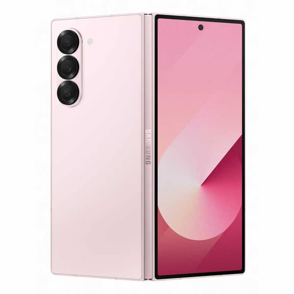 Samsung Galaxy Z Fold6 5G 512GB 12GB Pink AI Smartphone – Middle