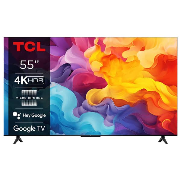TCL 55-inch V6B Series 4K UHD Google TV with AiPQ Processor, HDR10