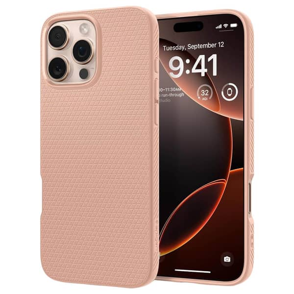 Buy Spigen Liquid Air Case Rose Titanium iPhone 16 Pro Max Online - Main Image