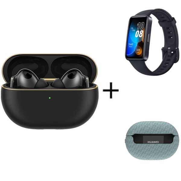 Buy Huawei T0022 Freebuds Pro 4 Wireless Earbuds Black + Band 8 +