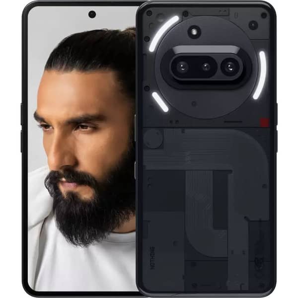 Buy Nothing Phone (3a) 5G 256GB 12GB RAM Black Dual Sim Smartphone