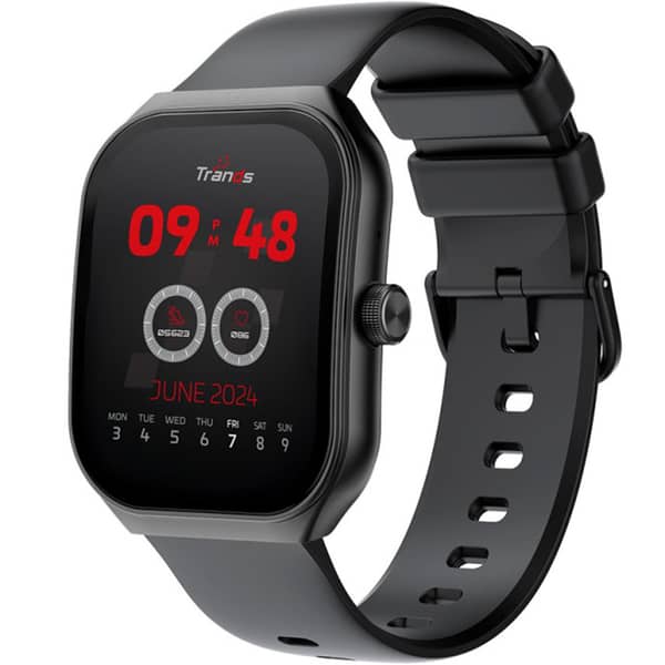 Buy Trands Curved Smartwatch Black – TR-SW200 Online in UAE