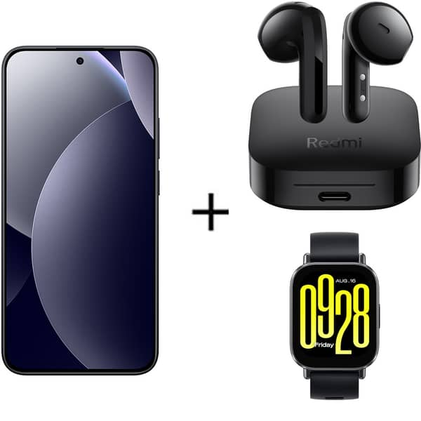 Xiaomi REDMI Note 15 Pro 5G ＋ Buds・Watch Xiaomi Redmi Note 15 Pro 5G 256GB 8GB RAM Black Dual Sim