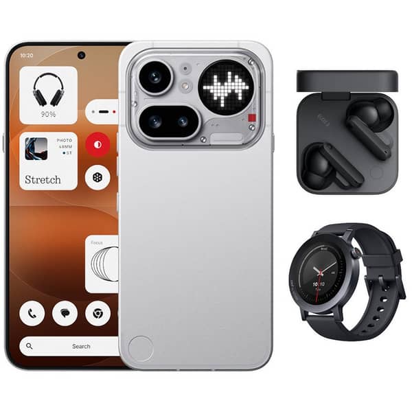 Buy Nothing Phone 4a Pro 5G Dual SIM Silver 12GB RAM 256GB + CMF