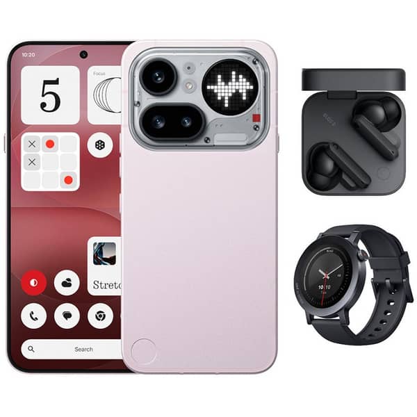 Buy Nothing Phone 4a Pro 5G Dual SIM Pink 12GB RAM 256GB + CMF