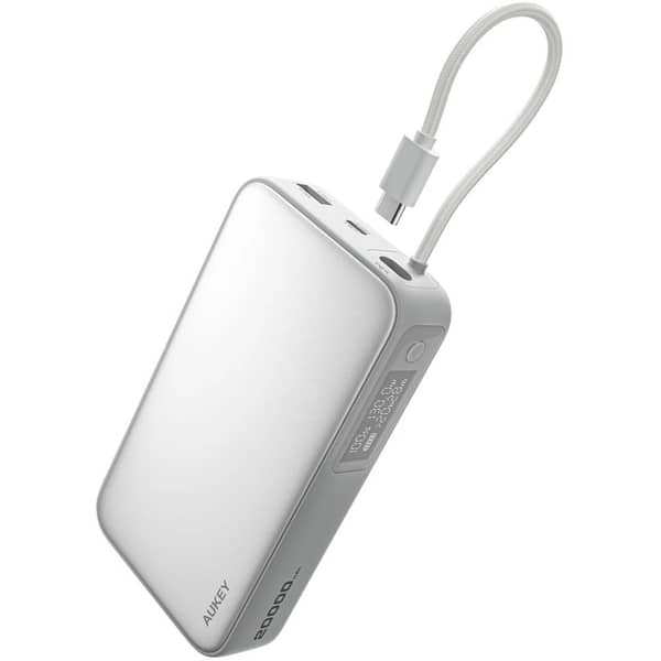Buy Aukey Spark Sling Power Bank 20000mAh White – PB-Y48-WH Online