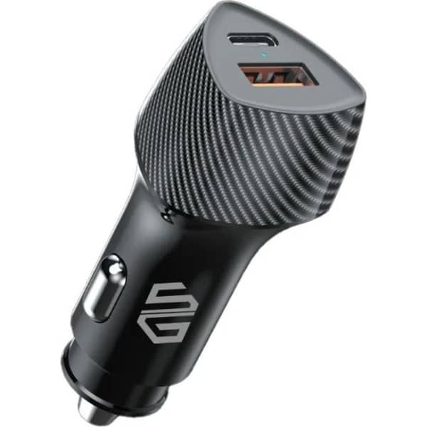 Buy Smart Gate C51 2 Port Car Charger Black – SGCH-C51CA| Sharafdg.com