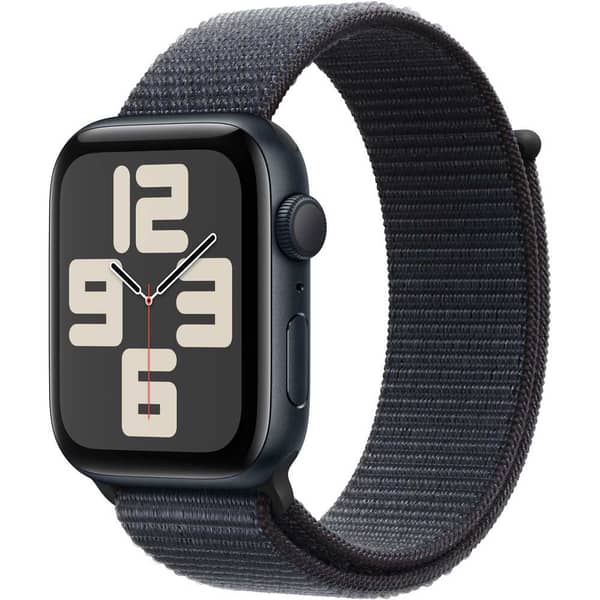 Apple Watch SE (2024) GPS 40mm Midnight Aluminum Case with Ink