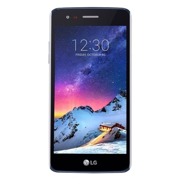 LG K8 2017 4G Dual Sim Smartphone 16GB Blue + Case