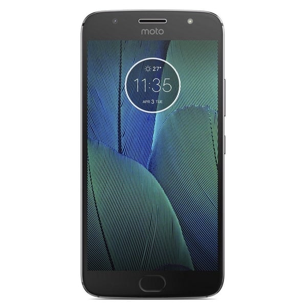 Moto G5S Plus 4G Dual Sim Smartphone 32GB Lunar Grey + Cover + Screen Protector