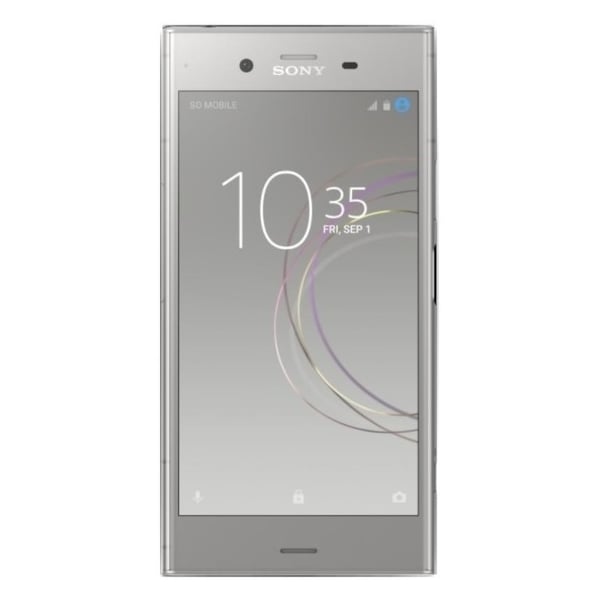 Sony Xperia XZ1 4G Dual Sim Smartphone 64GB Warm Silver + Case
