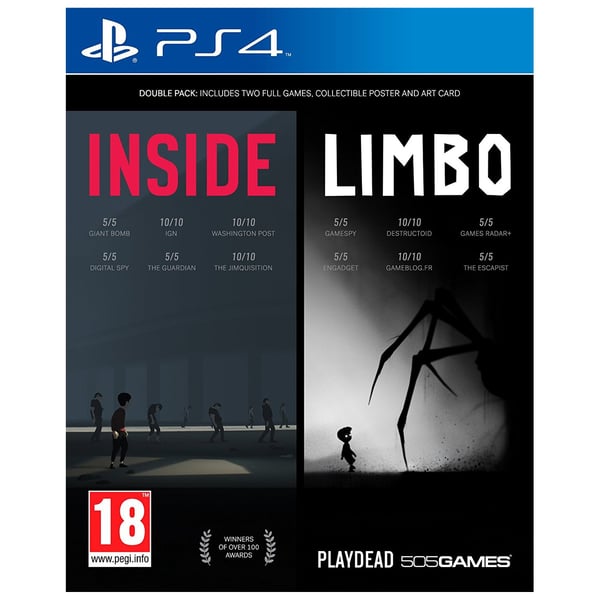 PS4 Inside & Limbo Double Pack Game