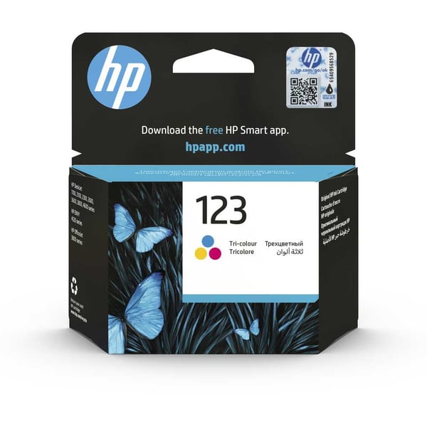 HP F6V16AE 123 Ink Cartridge Tri Color