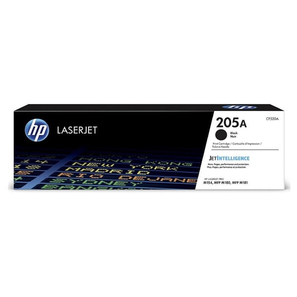 HP 205A Original LaserJet Toner Cartridge Black CF530A