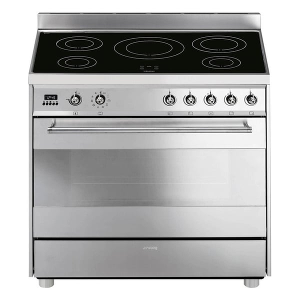 Smeg induction freestanding online oven