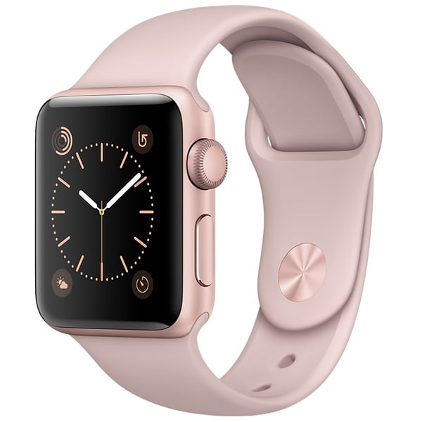 Buy Apple Watch Series 2 38mm Rose Gold Aluminium Case with Pink