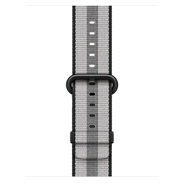 Apple Woven Nylon Band 42mm Black Stripe - MQVR2ZM/A