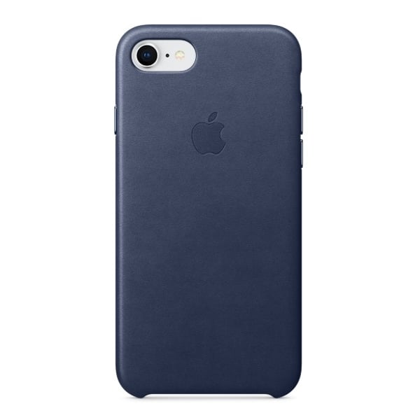 Apple Leather Case Midnight Blue For iPhone 8/7 - MQH82ZM/A