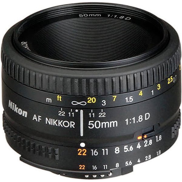 Nikon AF 50mm F1.8 Digital Camera Lens