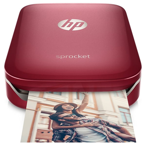 HP Sprocket Portable 2x3 Instant Photo Printer And Zink Photo Paper (20 Sheets) Bundle, 1 - Super Markets