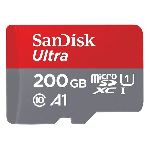 Sandisk Ultra A1 Micro SD Card 200GB With Adapter