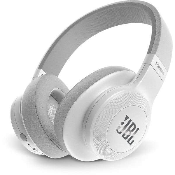 JBL E55BT Over Ear Headphone White