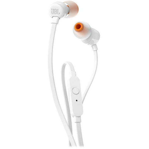 Buy JBL T110 In Ear Wired Headphone White Online in UAE Sharaf DG