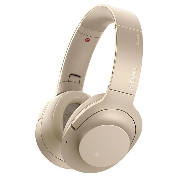 Buy Sony Wireless Noise Cancelling On Ear Headphones Pale Gold