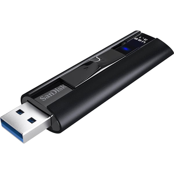 فلاش درايف سانديسك إكستريم برو USB 3.1 الحالة الصلبة 128 جيجابايت SDCZ880128GG46