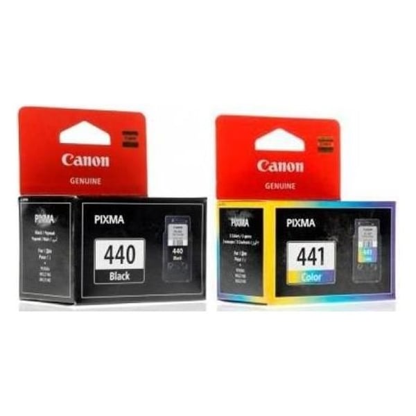Canon PG440 Inkjet Cartridge + CL441 Inkjet Cartridge