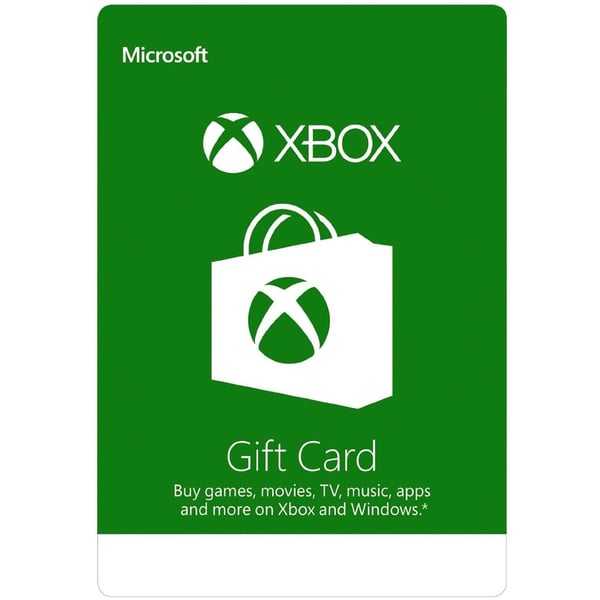 Microsoft Xbox Gift Card $25 USD Online Product Code