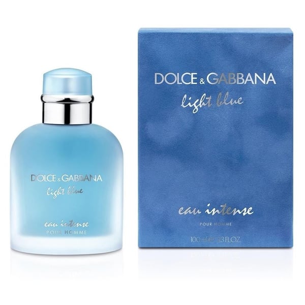 Dolce Gabbana Light Blue Eau Intense Perfume For Men 100ml Eau de Toilette