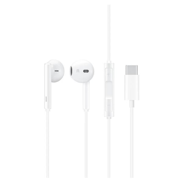 Huawei C Type Wired In Ear Headset White