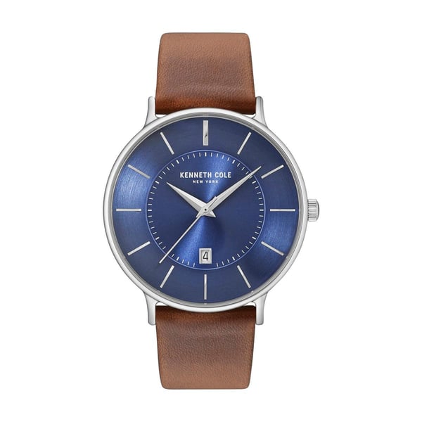 Kenneth Cole New York Watch For Men with Leather Strap