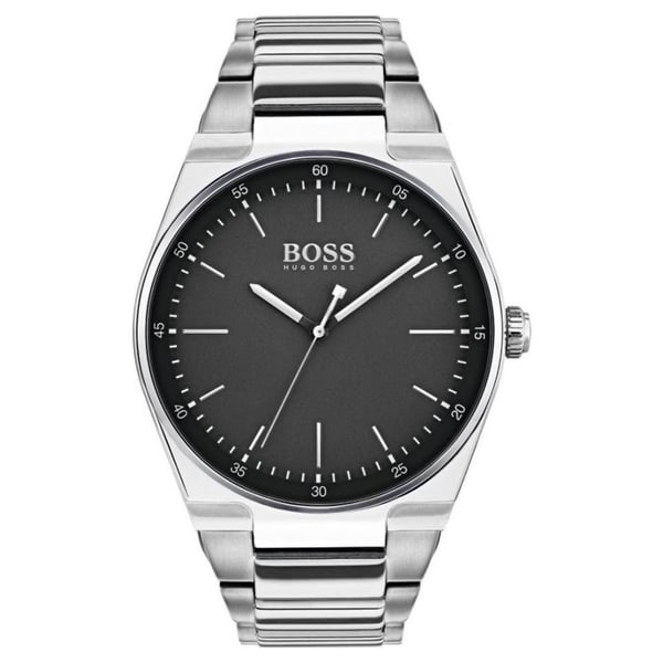 Hugo Boss Magnitude Watch For Men with Silver Metal Bracelet